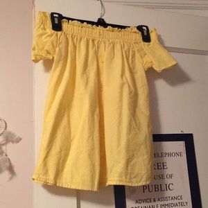 off the shoulder top